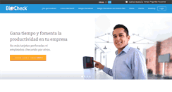 Desktop Screenshot of biocheck.net