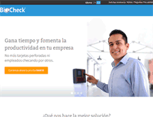 Tablet Screenshot of biocheck.net